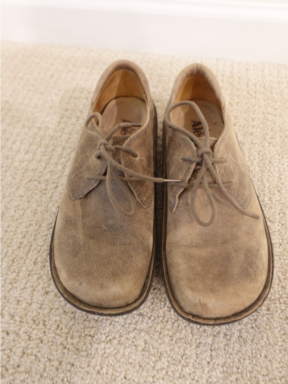 Bree Oxford By Alegria Leather Sneaker